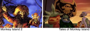 LeChuck aus Monkey Island 2 und Tales
